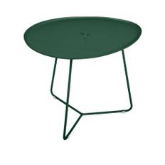 Fermob - Cocotte Low Table, Cedar Green - Udendørs små borde og sideborde - Grøn - Metal