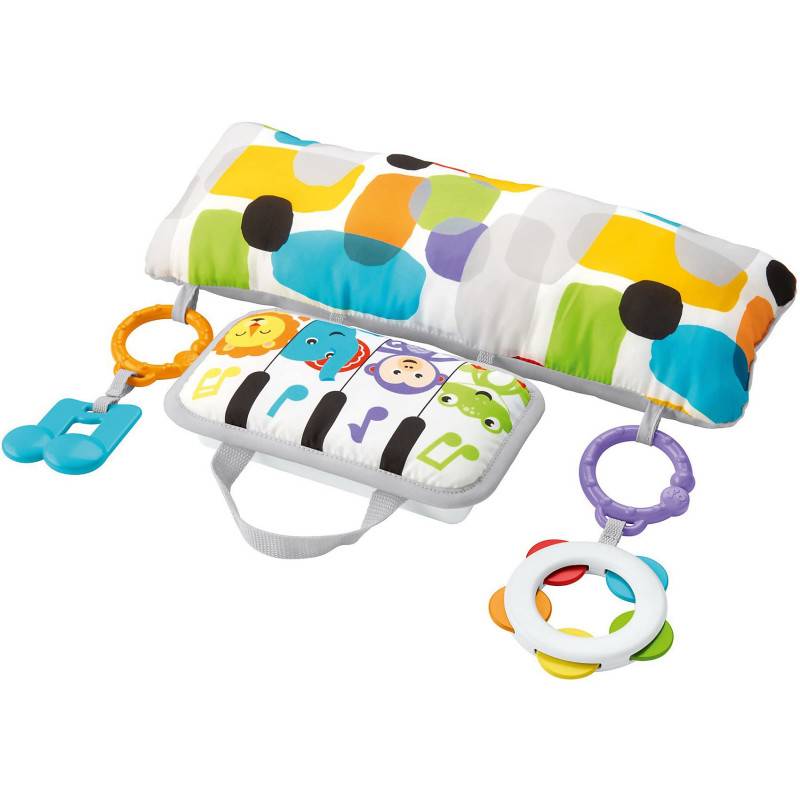 Fisher-Price Musik Spielkissen Bauchlage, Baby-Spielzeug für...