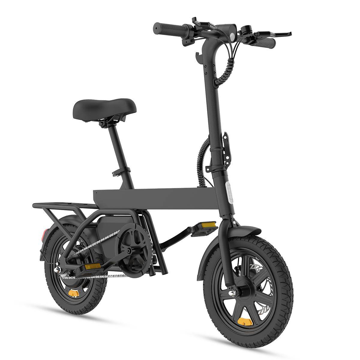 REGALANGEL B20 MINI Hopfällbar Elcykel för Vuxna 500W Motor 36V 7,8Ah Batteri Maxbelastning 165LBS Lättviktig Pendlar-Elcykel