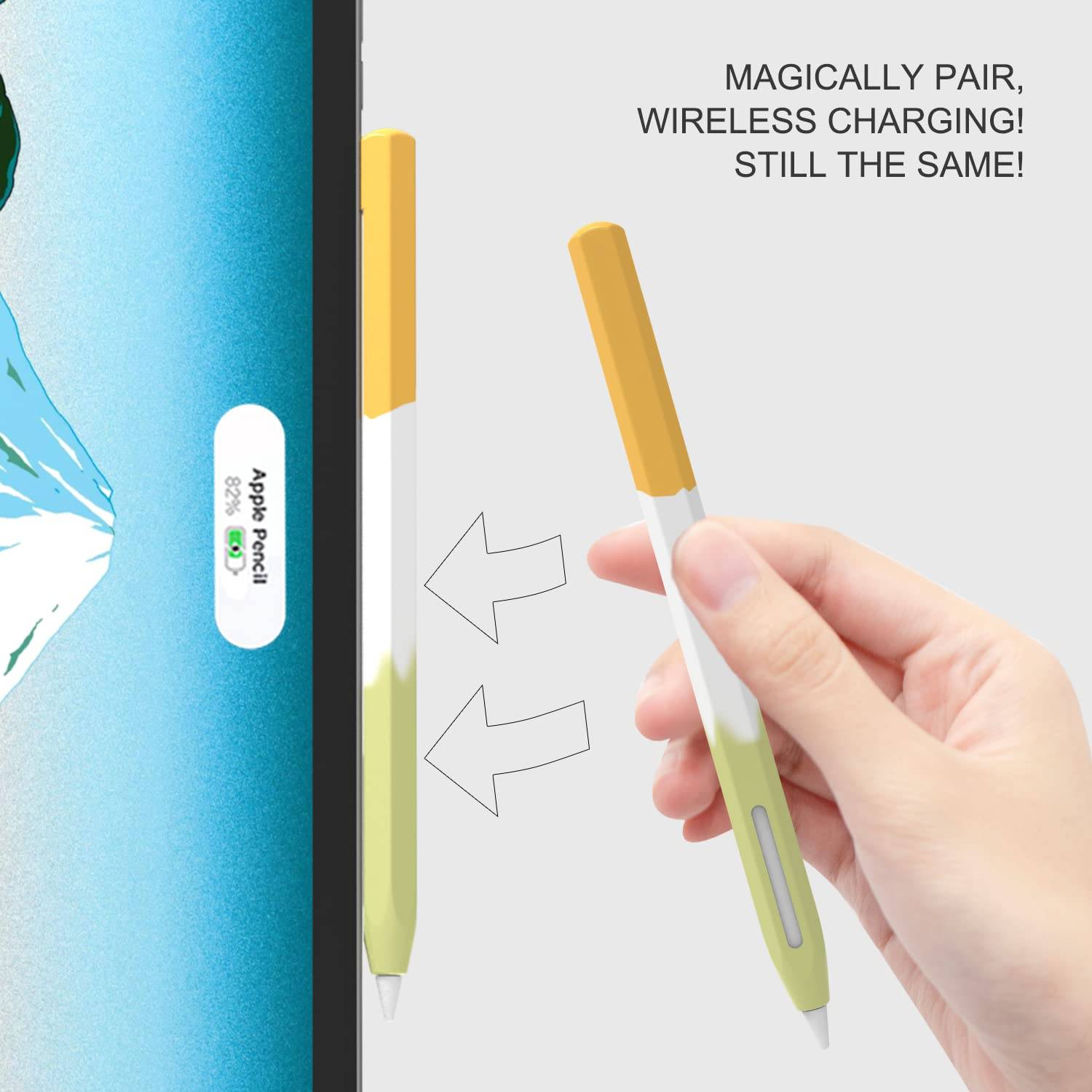 Silicone Sleeve Case for Apple Pencil 1st 2nd Generation Holder Protective Skin Cover case for iPad Accessories Soft Grip Pouch