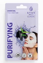 Stay Well Classic Mask Purifying Charcoal, 10-pack