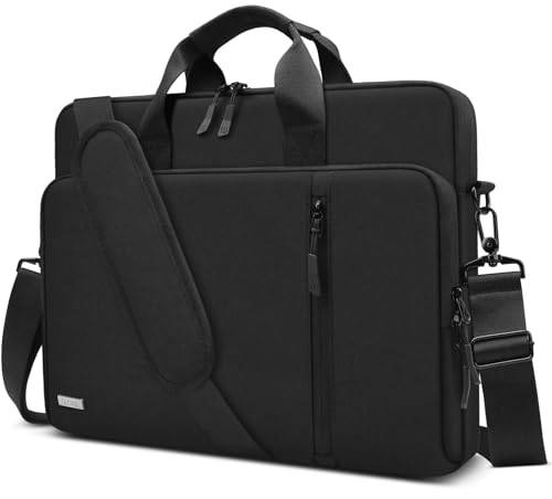 TECOOL 14-tums laptopväska, 360 skyddsfodral fodral messengerväska