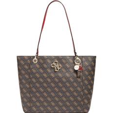 Guess Noelle Elite Tote In Brown For Women - ONE SIZE / Brown