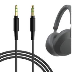 Geekria QuickFit ljudkabel kompatibel med Sony WH-1000XM5 XB910N 1000XM4 1000XM3 CH710N CH700N XB910N H910N MDR-XB950B1 hörlurar, ersättning 3,5 mm Stereo(1,2 m)
