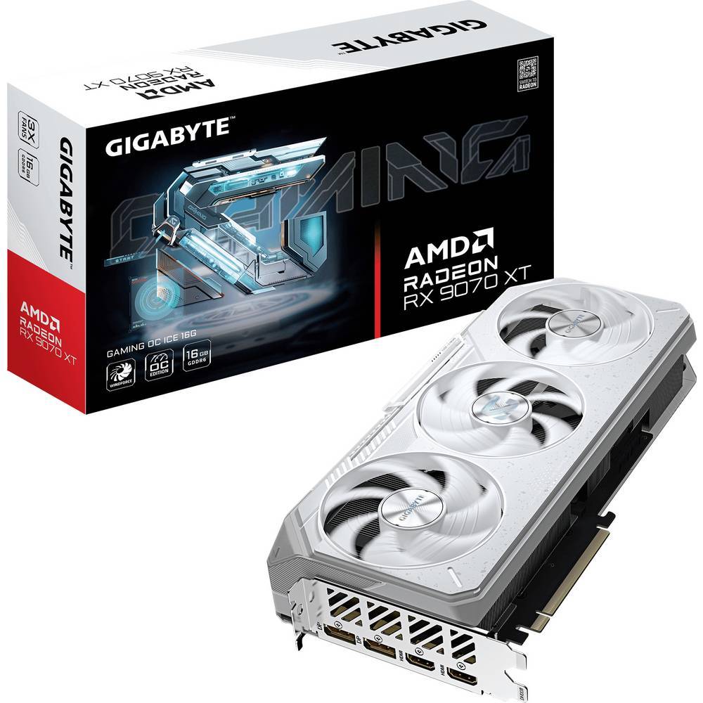 Gigabyte Grafikkort RX 9070XT Radeon RX 9070 XT 16 GB