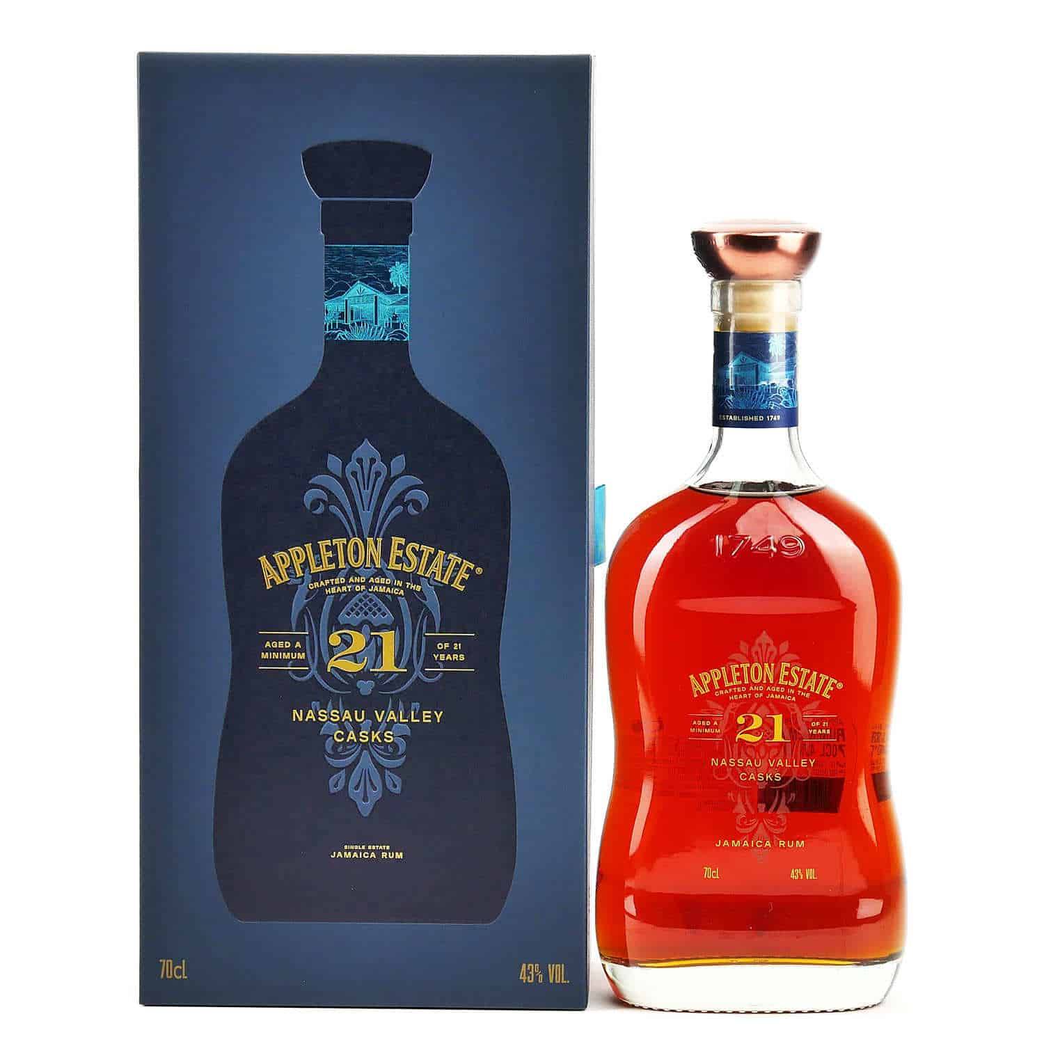Appleton Estate 21 YO Jamaica Rum 43% 70 cl