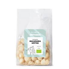 Glimja Happy Green Ekologiska Macadamianötter, 200g, 200 gram