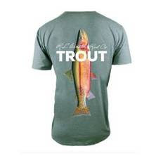 Winston TROUT TECH T-Shirts - Moss Green