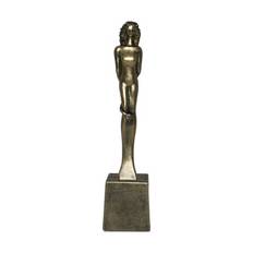 57 North Stjernetegnsfigur - Løven - H 23 cm - Polyresin - Bronze look