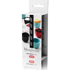 Rosti Margrethe miniskål 6-pak - sort (25ml) (På lager i varehus)