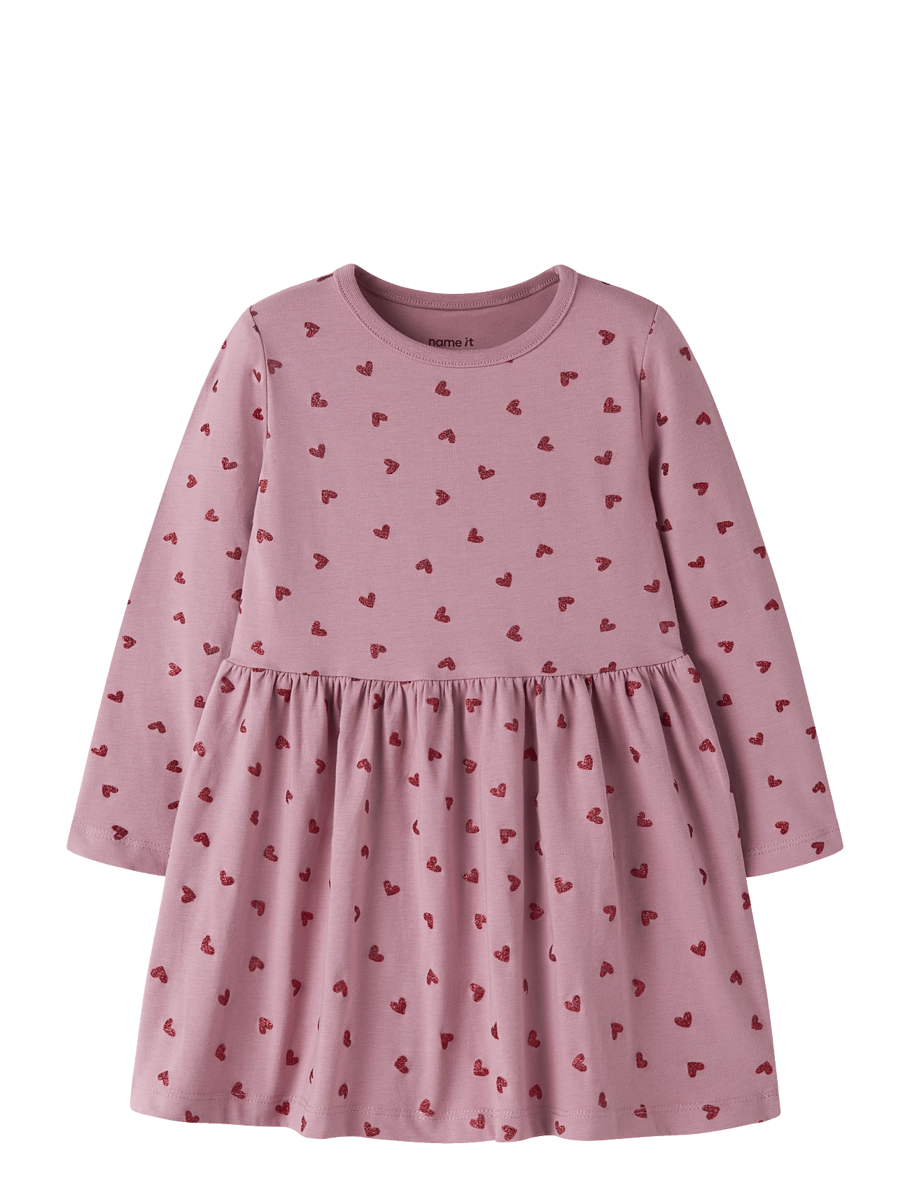 name it Nmfvivian Ls Dress - Purple - 110