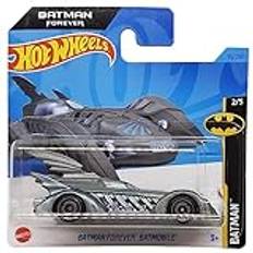 Hot Wheels – Batmobile – Batman Forever 2/5 – HKJ73 – kort – DC – grå – mattel 2023