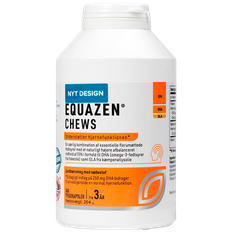 Equazen (Eye Q) Chews Fiskeolie m. Jordbærsmag (360 tyggekapsler)