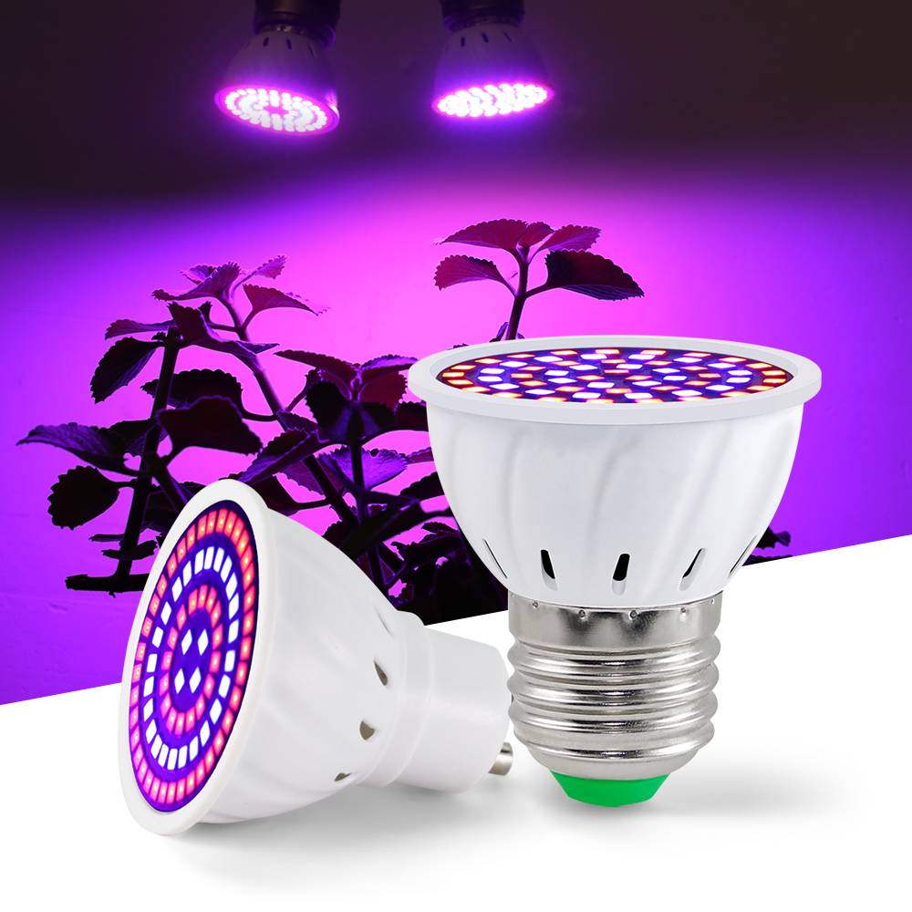 LED Grow Full Spectrum Bulb E27 E14 GU10 MR16 220V Greenhouse Hydroponic Lamp Grow Light For Indoor Plant 230V Phyto Flower Lamp