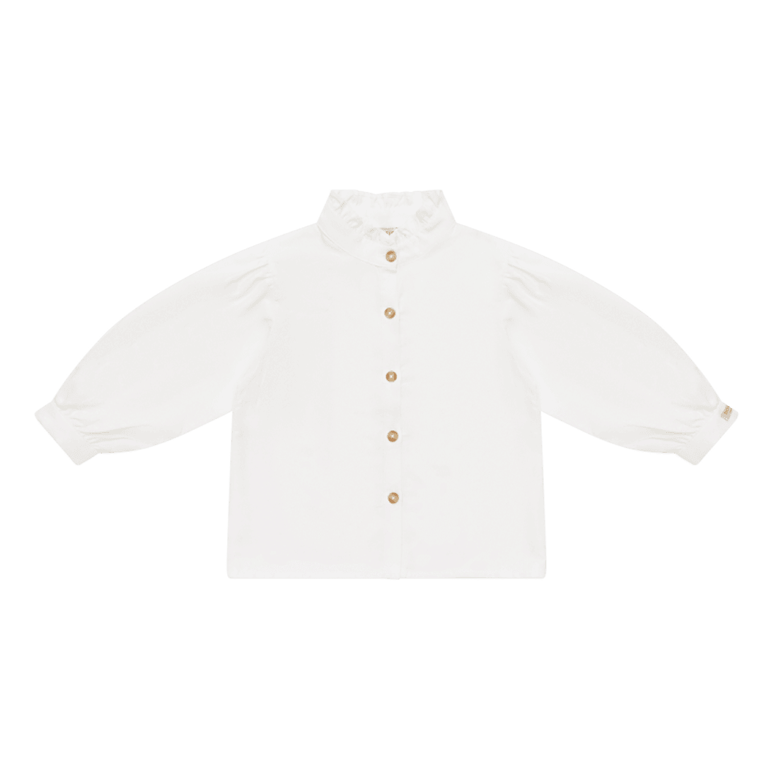 Donsje Amsterdam Fini Blus Off White Off White-2-3 Y Vit 2-3 år Flickor