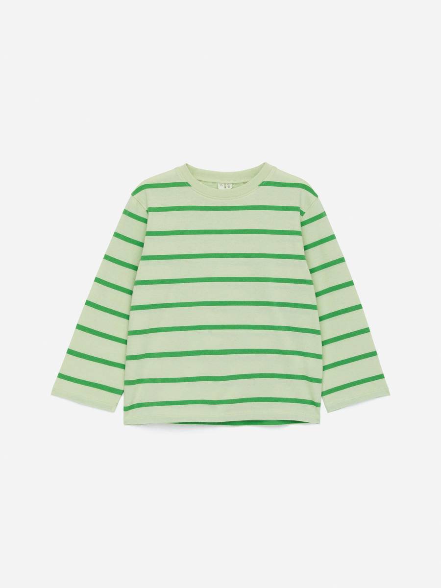 ARKET Long-Sleeve T-Shirt -Green, 110/116