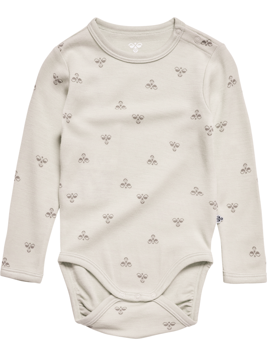 Hummel - Mini Wool Body | Beige | Body | Børn | Str: 68 - Hurtig levering 1-2 hverdage