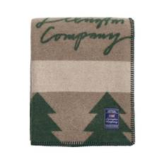 Lexington Tree jacquard pläd i återvunnen ull