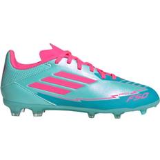 F50 League Messi FG/MG JR fotbollsskor, FLAAQU/LUCPNK/LUCCYA, Dam, 30