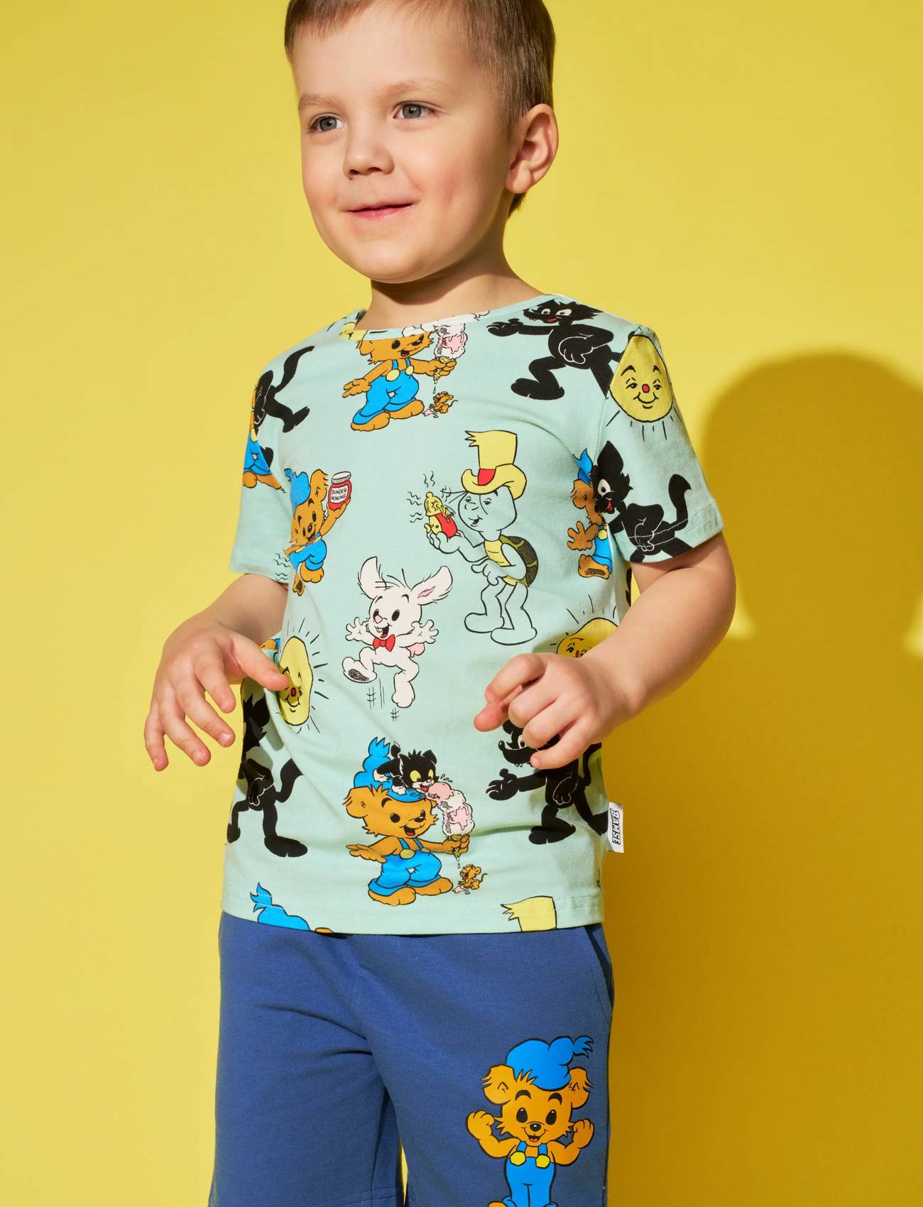 Bamse Bamse Kompisar T-Shirt - Green - 110