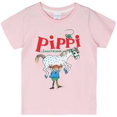 Pippi Långstrump T-shirt, Rosa, 86-92