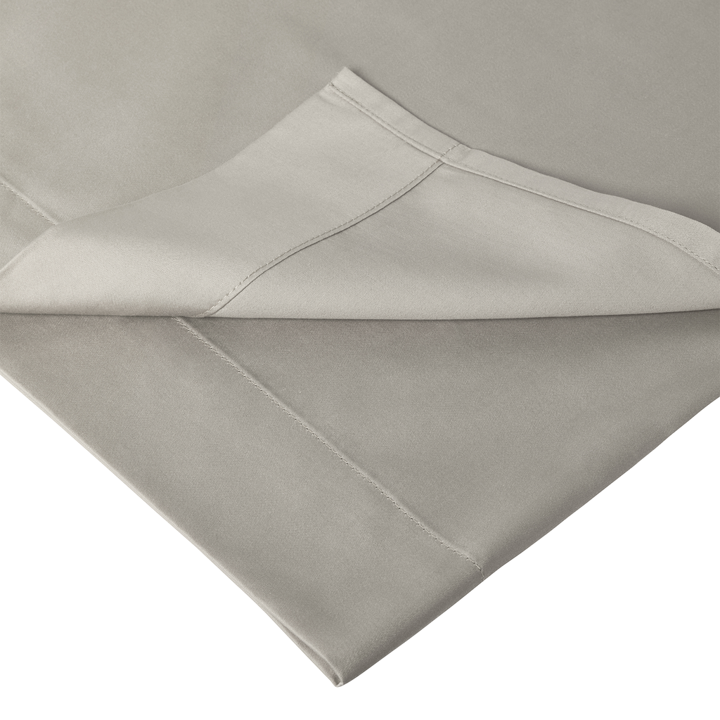Underlakan Satin Beige Enkelsäng 180x270 Tempur