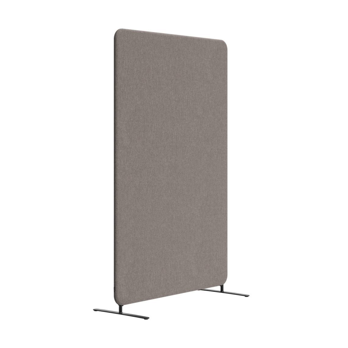 Gulvskærm Softline 30 - Inklusive skærmfødder, Størrelse B120 x H136 cm, Stof Salsa 57 - Beige.
