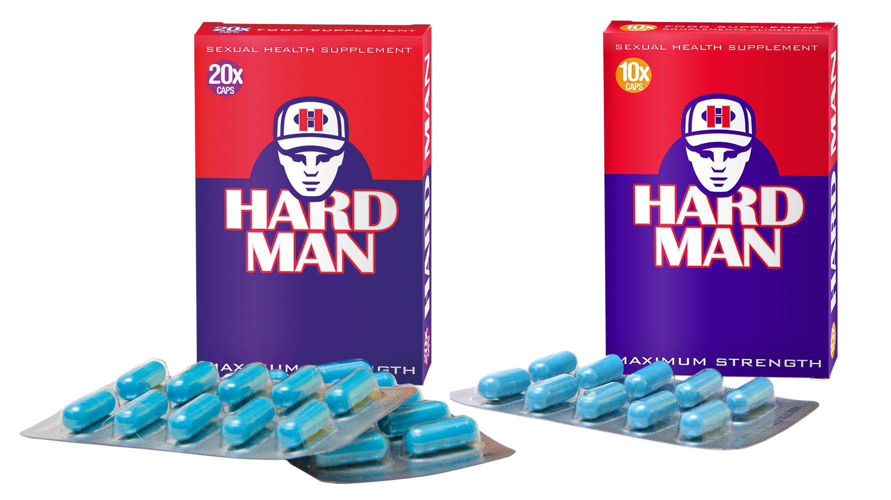 Hard Man Maximum Strength - 30 kapslar-Erektionshjälp spara 37%