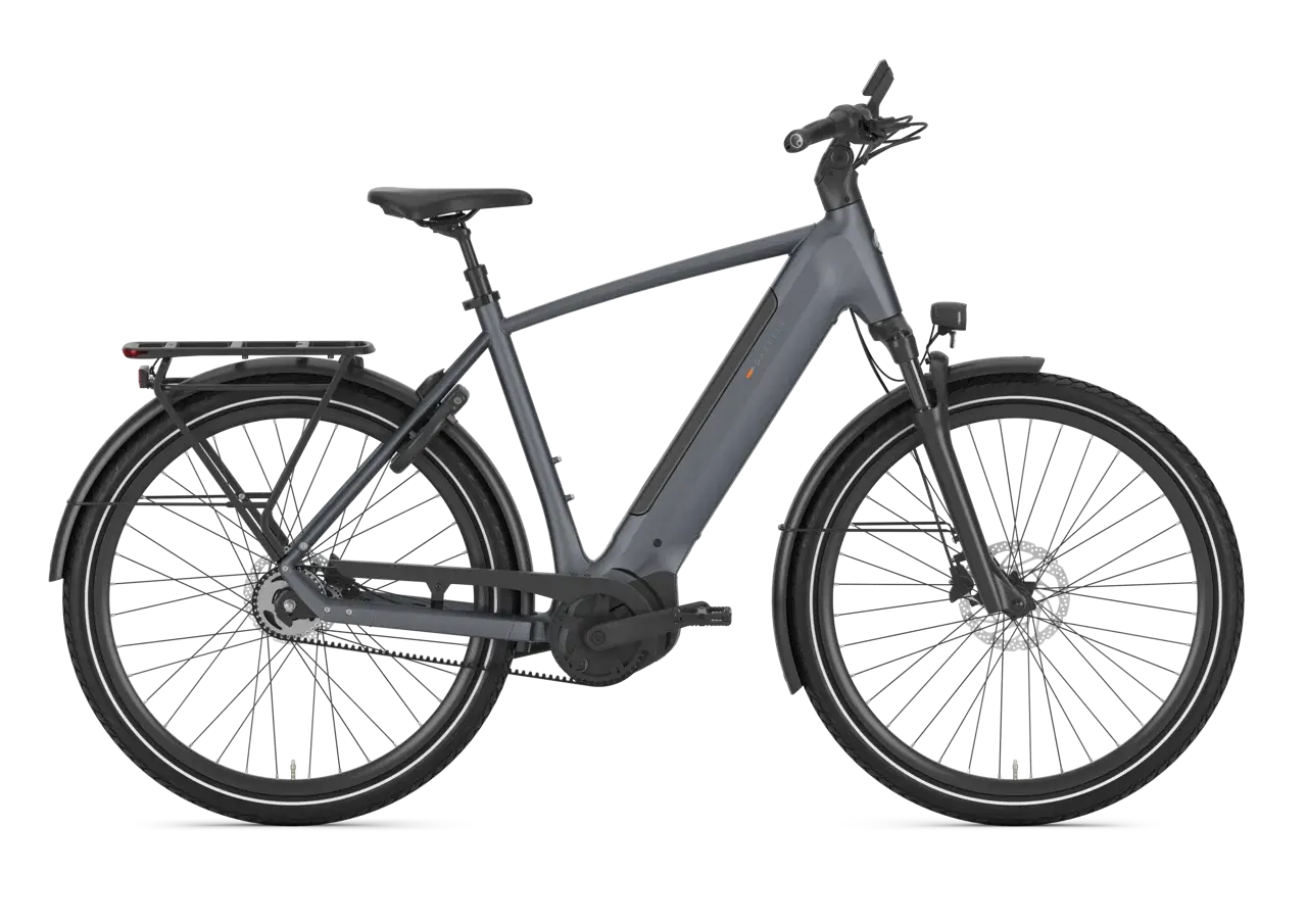Gazelle Ultimate C5+ Meteor Grey Herre 600Wh - 46cm