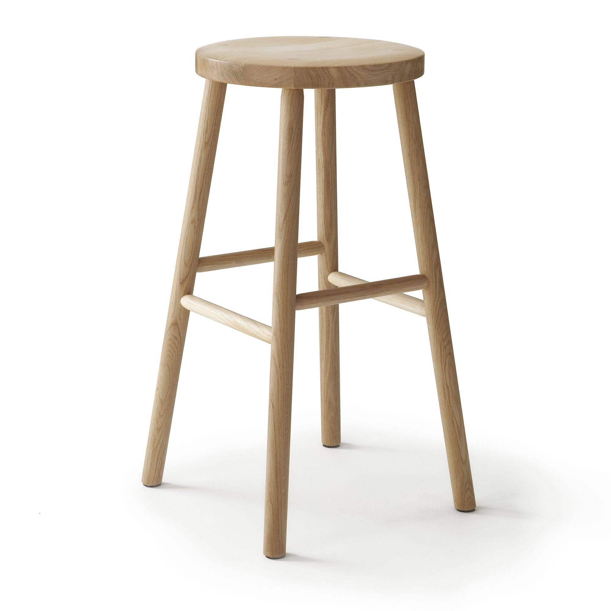 Storia Skammel Olieret Egetræ 75 cm