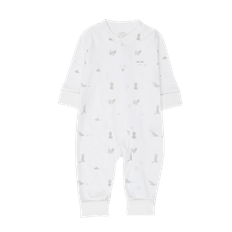Livly Puppies Overall Nyfödd stl. 44-68 Unisex Vit 74