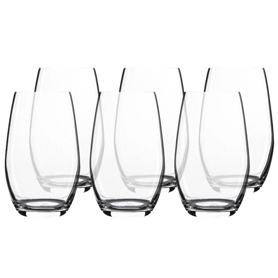 Ölglas 44.5 cl 6-pack Palace Luigi Bormioli