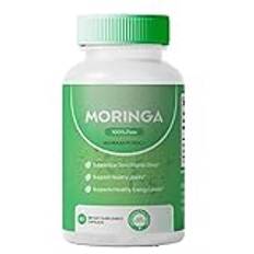 Ren moringa, ekologisk moringa, moringapulver, tillskott för energi, immunitet och ledhälsa, stödjer hår- och hudhälsa, för alla,1Pcs