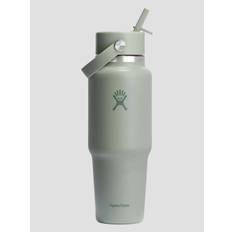 Hydro Flask 32 Oz Wide Flex Straw Travel - agave - Uni