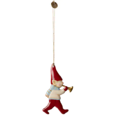 Julpynt metall Pixy med trumpet från Maileg
