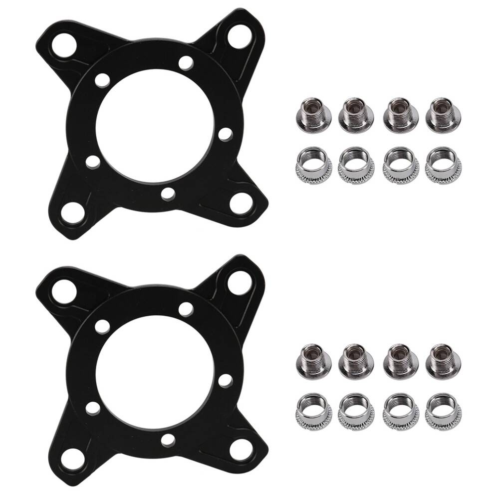 2X EBike Mid Drive Motor 104BCD Chainring Adapter for Bafang BBS01B BBS02B Motor