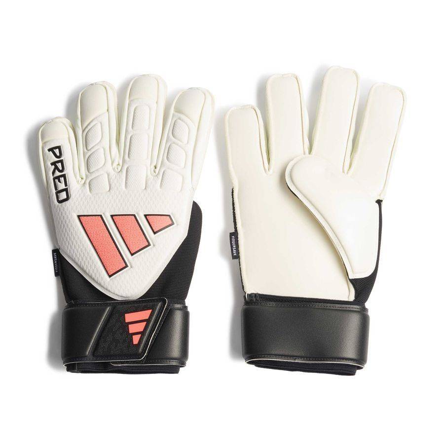 adidas Målmandshandske Predator Match Fingersave Chaos vs Control - Hvid/Sort/Pink.