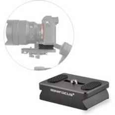 Gimbal ökad pad stigare bas snabbfrigörande qr platta för zhiyun weebill s kran 3 lab kran 2 handhållen gimbal öka höjd