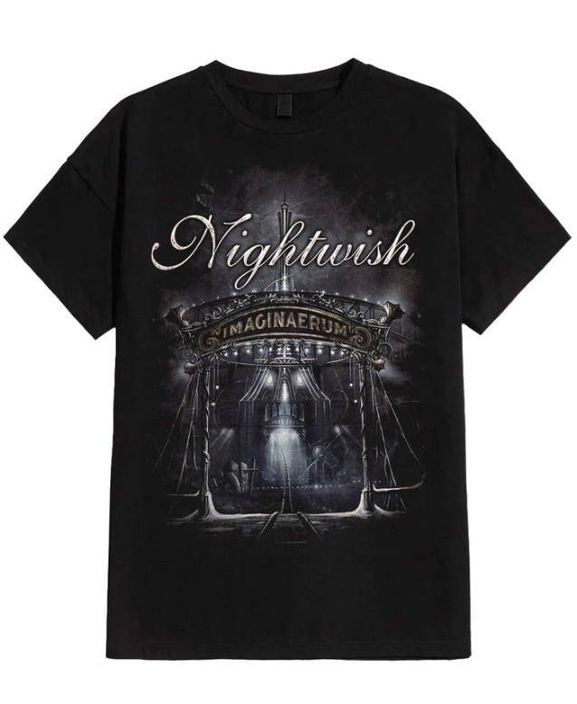 Nightwish – Imaginaerum T-shirt | Symfonisk Metal Album Grafisk T-shirt | Band Merch Unisex T-shirt cm