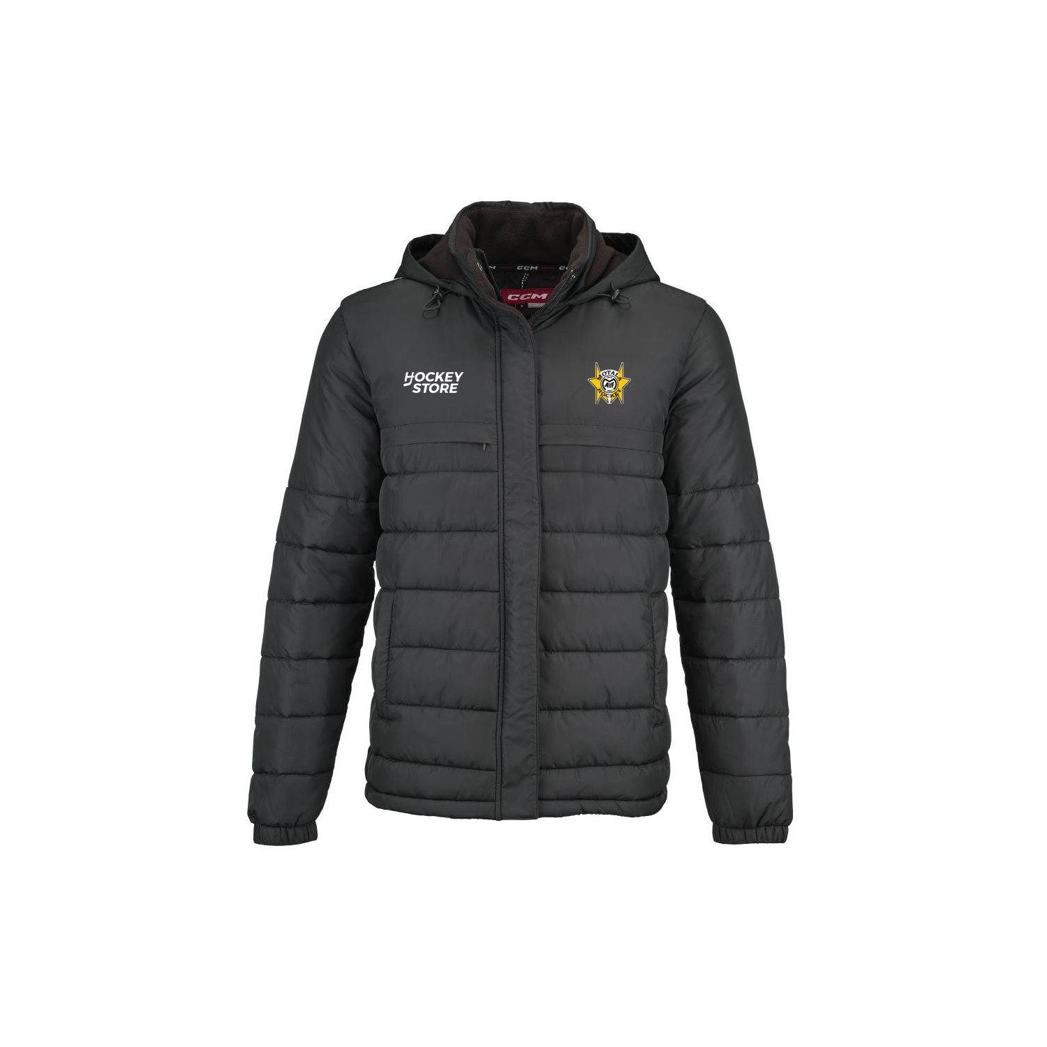 CCM Jacka Quilted WInter MAIF Jr - Svart (S)