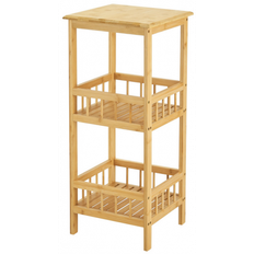 JARVI Reol i bambus H79 x B33 x D33 cm - Natur