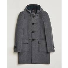 Gloverall Morris Duffle Coat Grey/Blackwatch