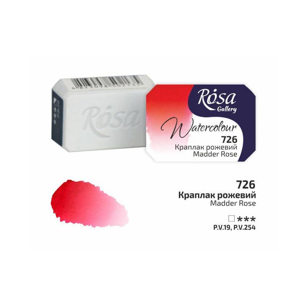 ROSA Gallery Fine Art akvarellfärger 1/1 Kopp 726 Madder Rose