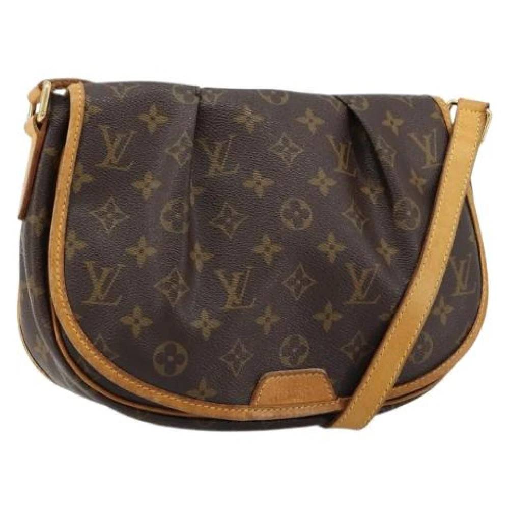 Louis Vuitton Vintage - Pre-owned Monogram Canvas Shoulder Bag Vintage - Dam - ONE Size - Läder