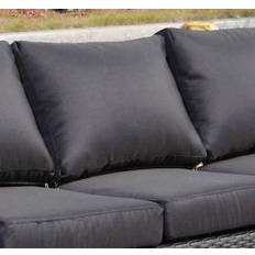 Svarta dynöverdrag - Sett för komplett Sun daybed