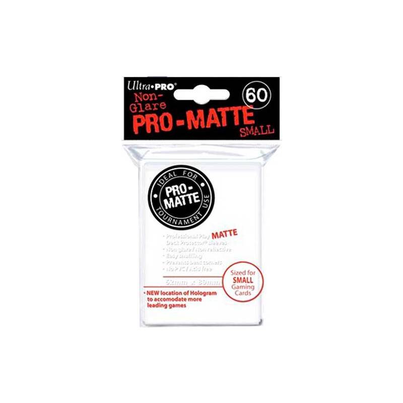 Ultra Pro 60ct Pro-Matte White Small Deck Protectors