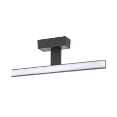 LED SPEJLLAMPE - 8W 40CM 4000K sort sand - Kulør : Neutral