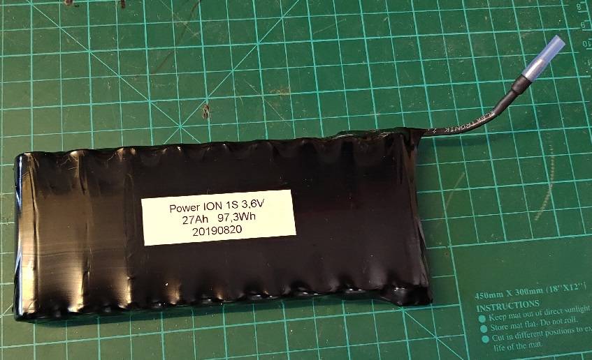 Power ION 27000mAh 1s9p 3.6V 97Wh