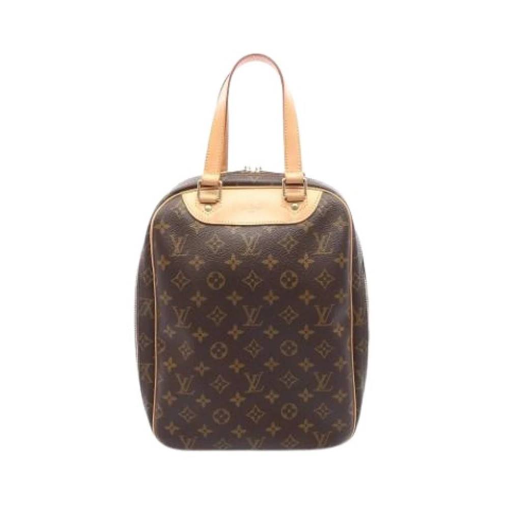 Louis Vuitton Vintage Pre-owned Excursion Håndtaske - Vintage - Dame - Brun - ONE SIZE - Læder