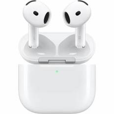 Apple AirPods 4 True Wireless Earbud Stereo Earset - White - Siri - In-ear - Bluetooth